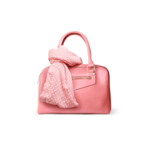 کیف دستی زنانه چرمی صورتی